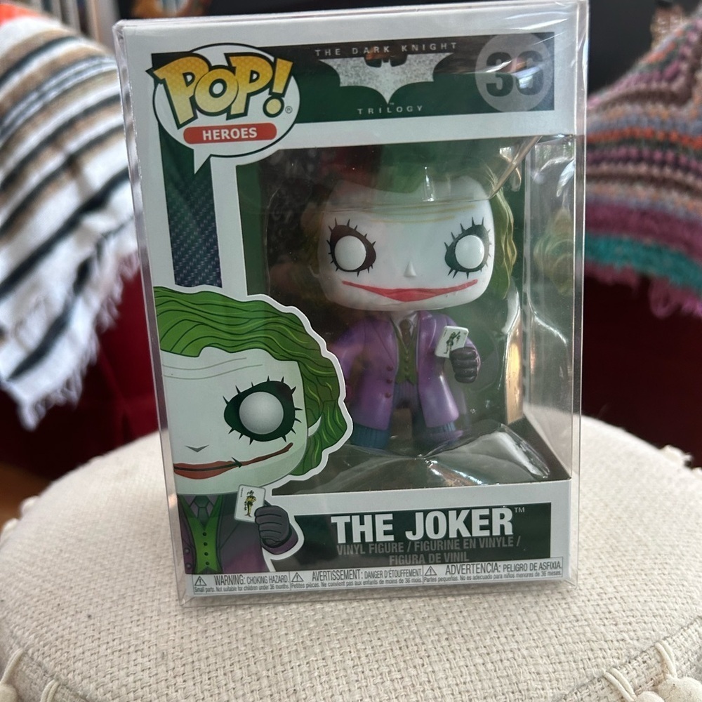 FUNKO POP ! THE JOKER 36 THE DARK KNIGHT TRILOGY POP HEROES DB16